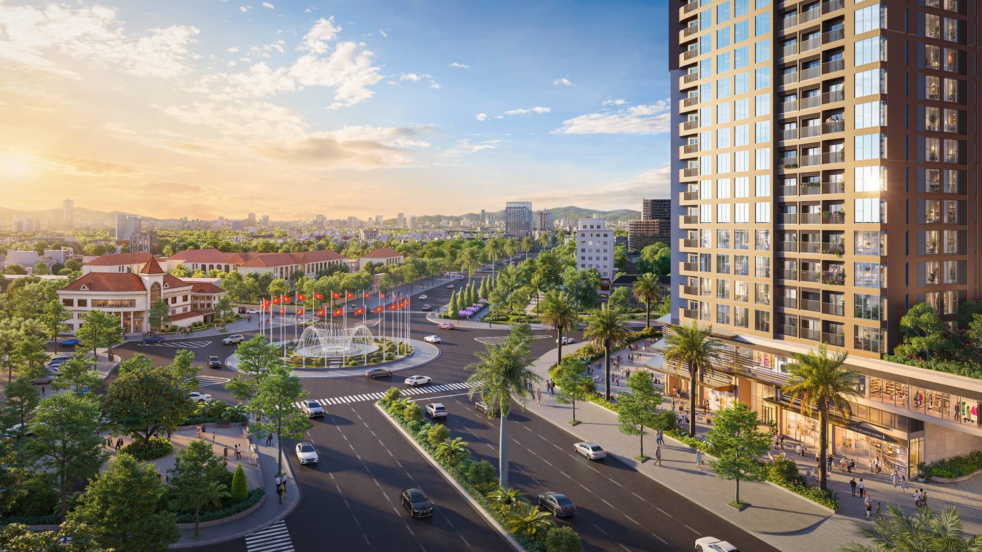 tiện ích dự án sun glory residence vinh nghệ an