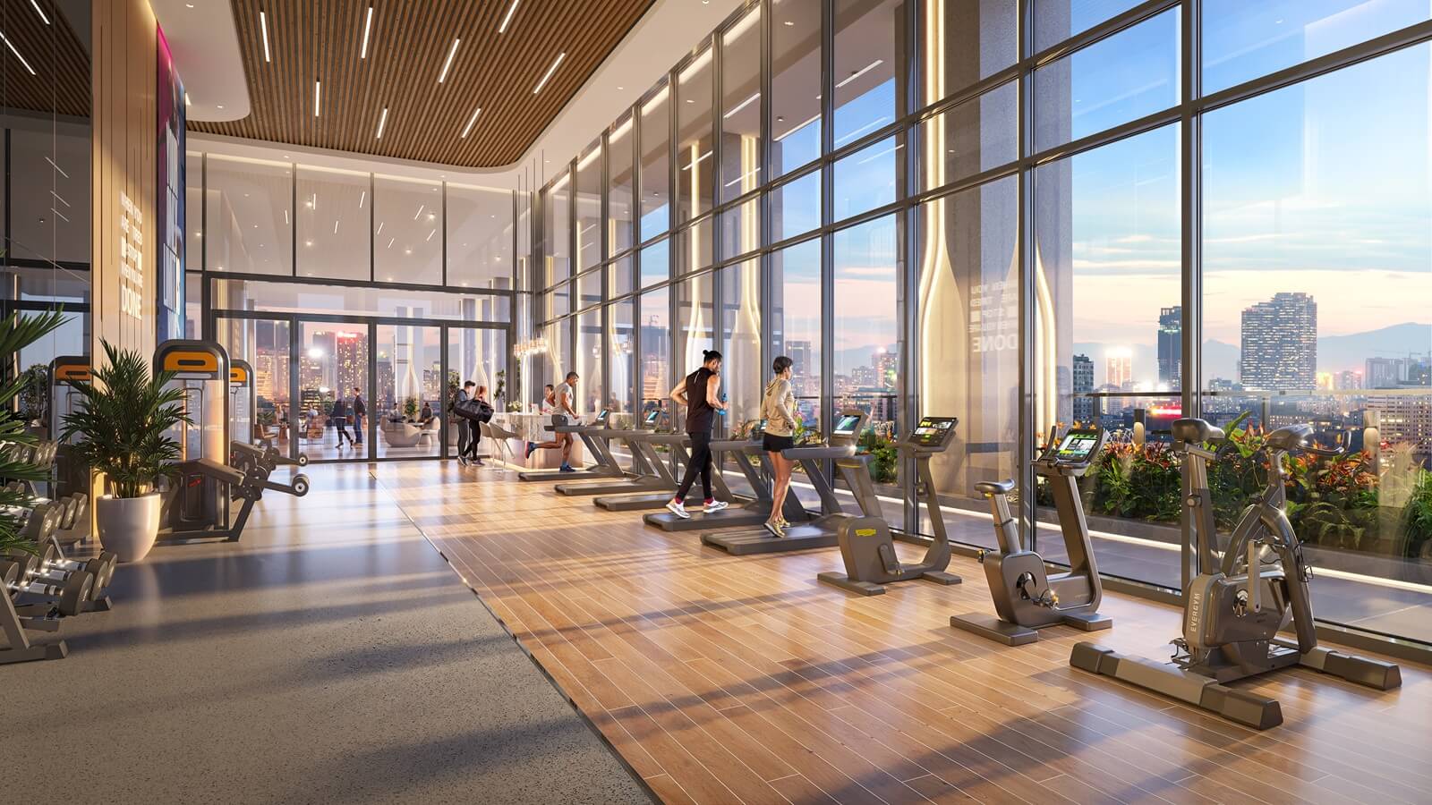 tiện ích dự án sun feliza suites cầu giấy